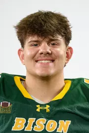 North Dakota State University football headshot taken August 8, 2025.