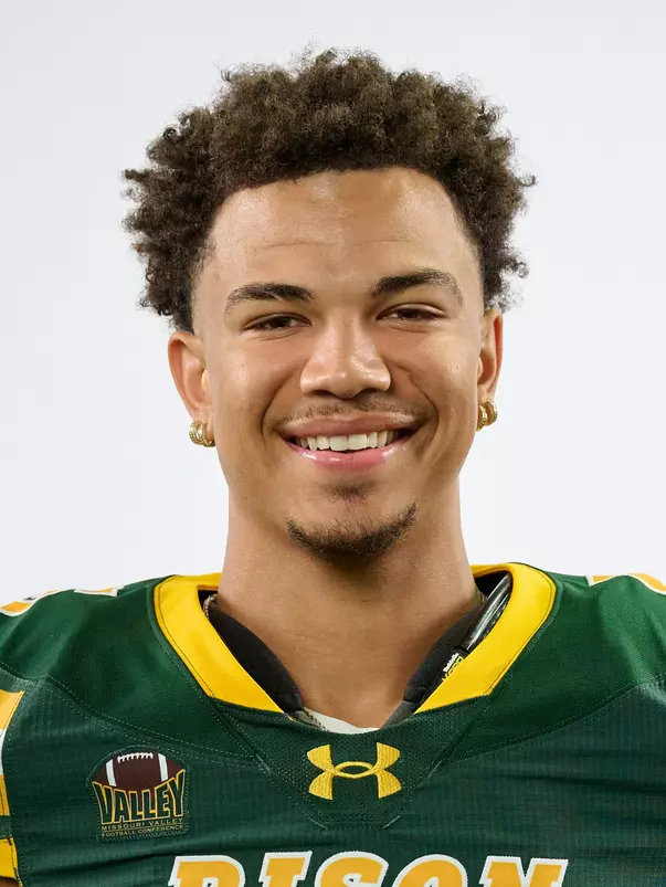 North Dakota State University football headshot taken August 8, 2025.