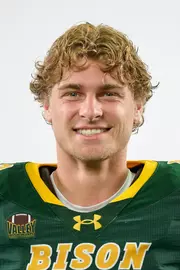 North Dakota State University football headshot taken August 8, 2025.