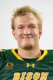 North Dakota State University football headshot taken August 8, 2025.