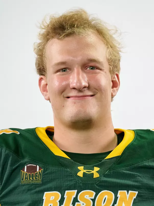 North Dakota State University football headshot taken August 8, 2025.