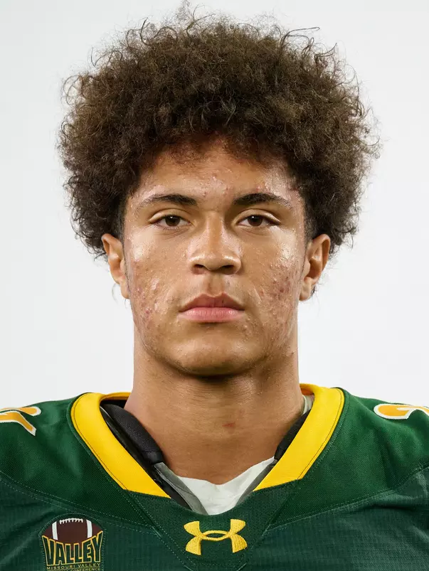 North Dakota State University football headshot taken August 8, 2025.