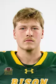 North Dakota State University football headshot taken August 8, 2025.