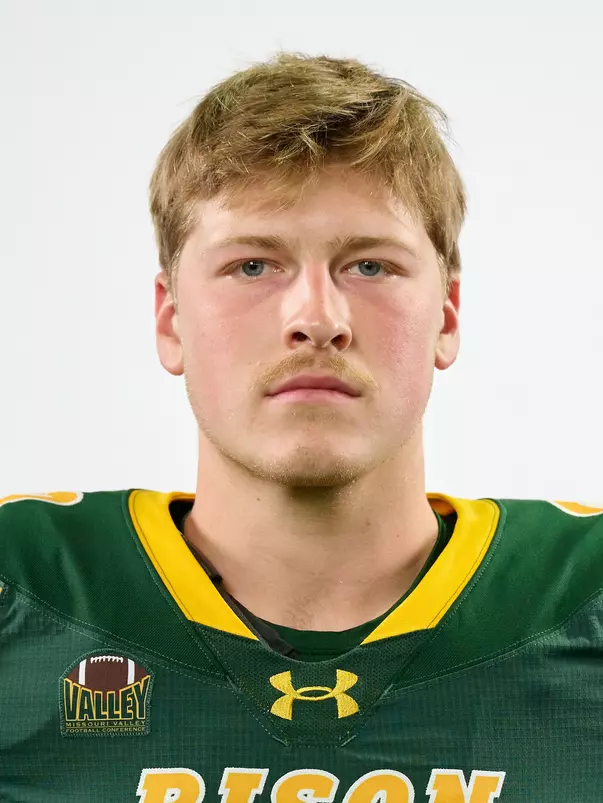 North Dakota State University football headshot taken August 8, 2025.