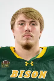 North Dakota State University football headshot taken August 8, 2025.