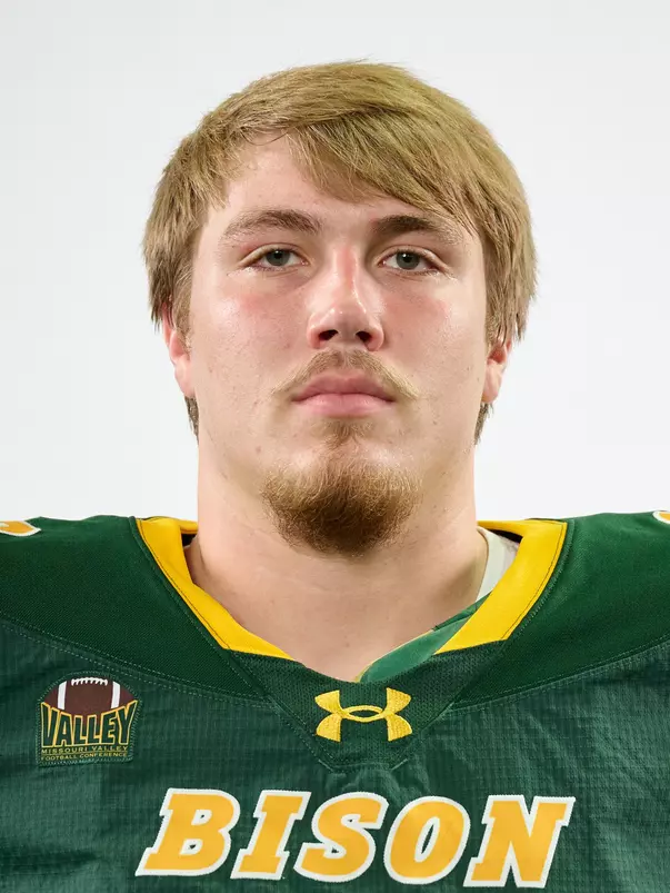 North Dakota State University football headshot taken August 8, 2025.