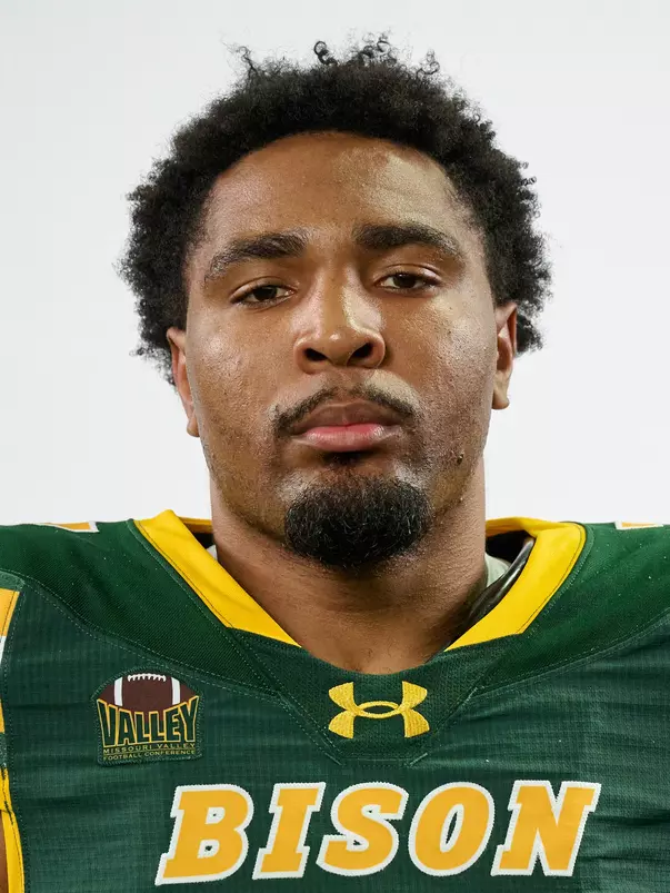 North Dakota State University football headshot taken August 8, 2025.