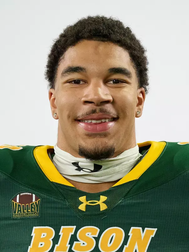 North Dakota State University football headshot taken August 8, 2025.