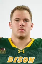 North Dakota State University football headshot taken August 8, 2025.