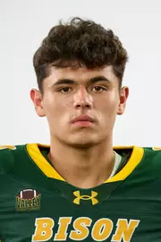 North Dakota State University football headshot taken August 8, 2025.