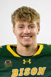 North Dakota State University football headshot taken August 8, 2025.
