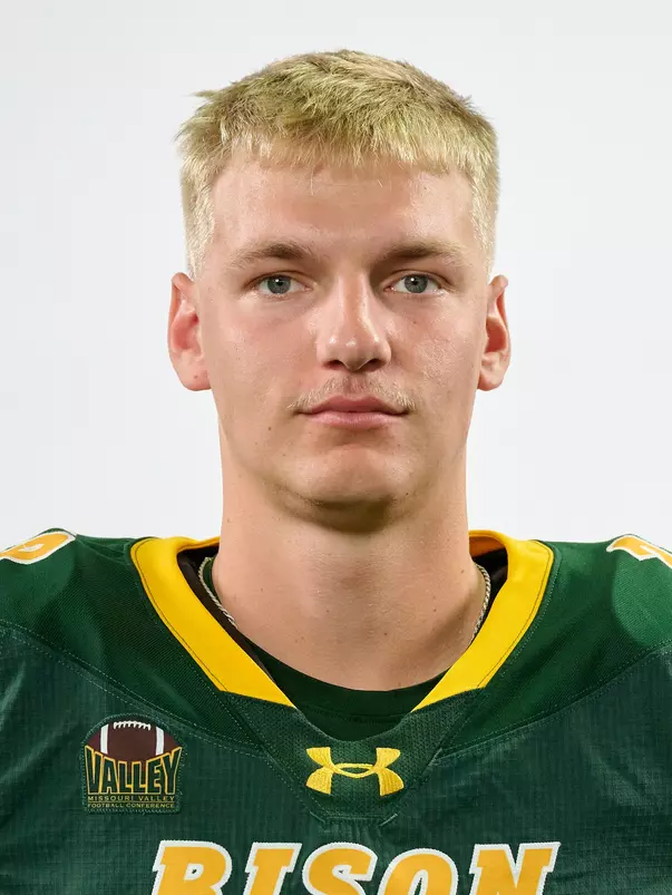 North Dakota State University football headshot taken August 8, 2025.