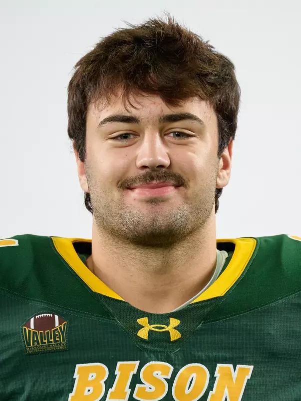 North Dakota State University football headshot taken August 8, 2025.