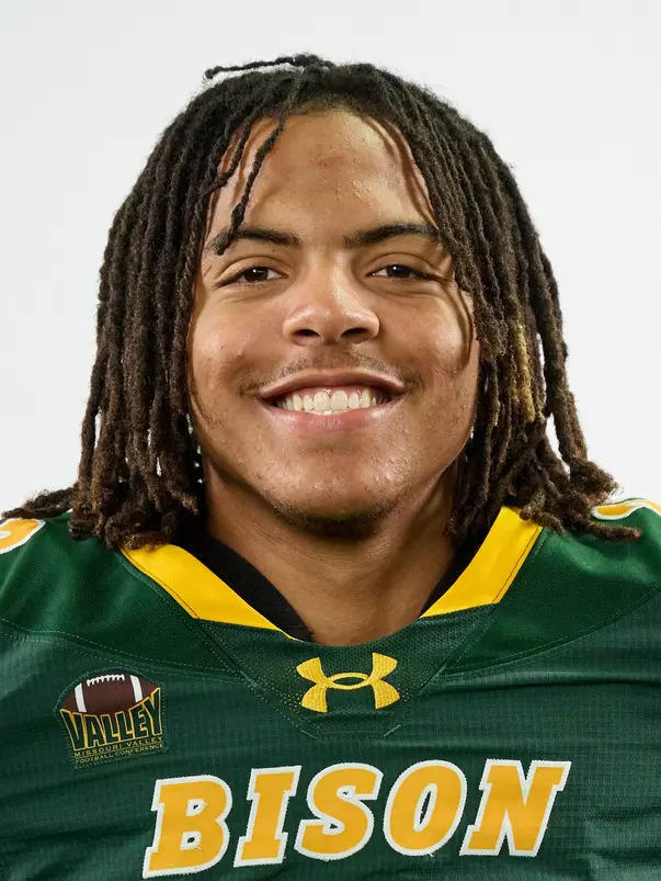 North Dakota State University football headshot taken August 8, 2025.