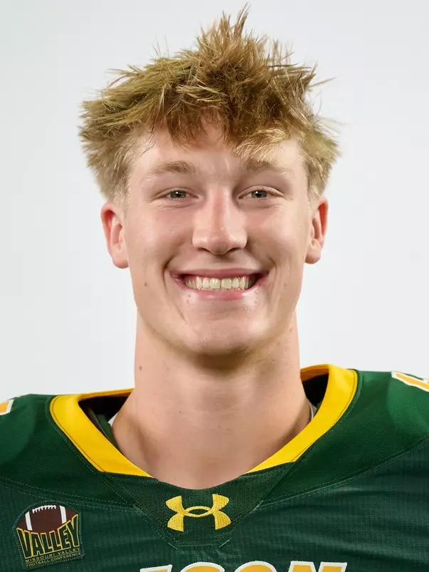 North Dakota State University football headshot taken August 8, 2025.