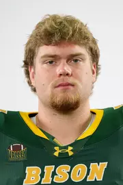North Dakota State University football headshot taken August 8, 2025.