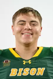 North Dakota State University football headshot taken August 8, 2025.