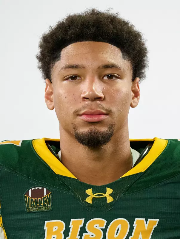 North Dakota State University football headshot taken August 8, 2025.