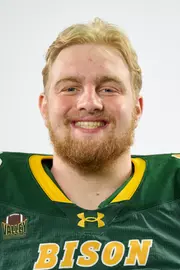 North Dakota State University football headshot taken August 8, 2025.
