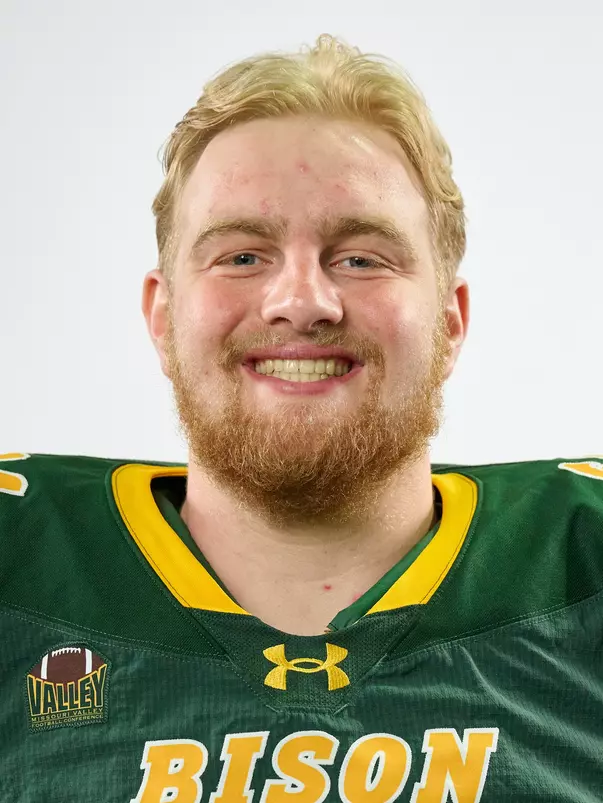 North Dakota State University football headshot taken August 8, 2025.