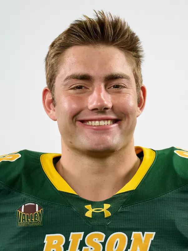 North Dakota State University football headshot taken August 8, 2025.