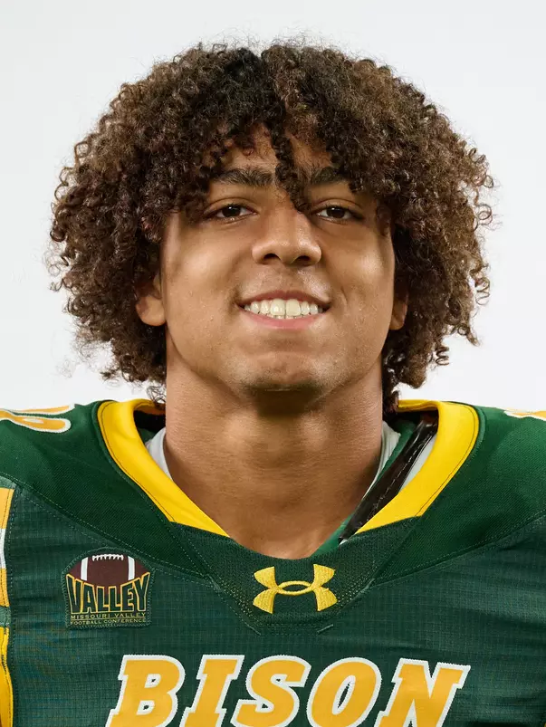North Dakota State University football headshot taken August 8, 2025.