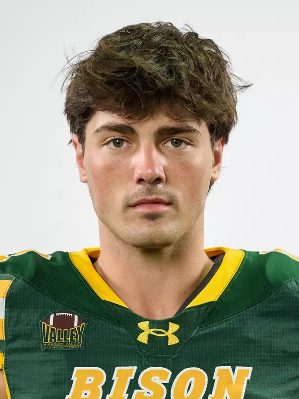 North Dakota State University football headshot taken August 8, 2025.