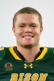 North Dakota State University football headshot taken August 8, 2025.