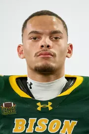 North Dakota State University football headshot taken August 8, 2025.