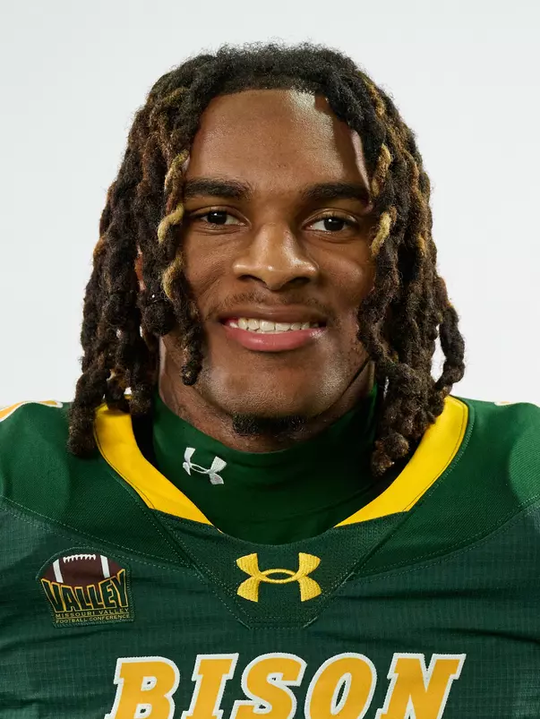 North Dakota State University football headshot taken August 8, 2025.
