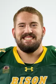 North Dakota State University football headshot taken August 8, 2025.
