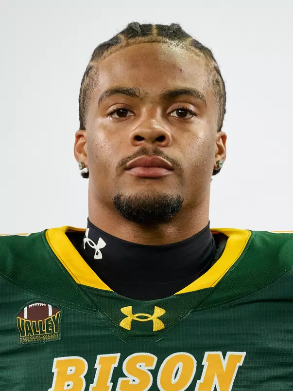 North Dakota State University football headshot taken August 8, 2025.