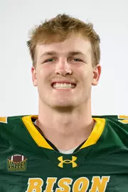 North Dakota State University football headshot taken August 8, 2025.