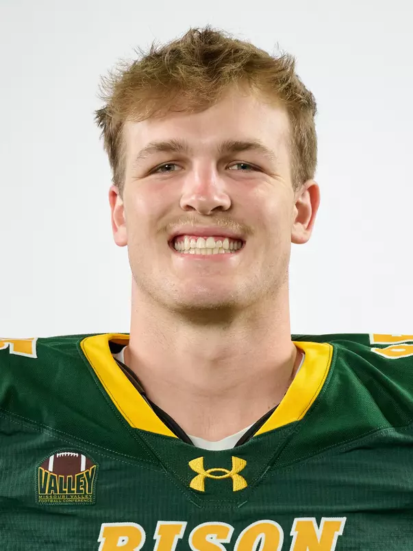 North Dakota State University football headshot taken August 8, 2025.