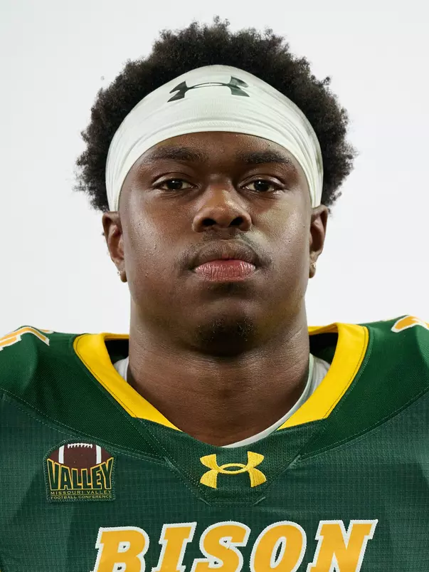 North Dakota State University football headshot taken August 8, 2025.
