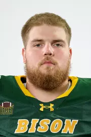 North Dakota State University football headshot taken August 8, 2025.