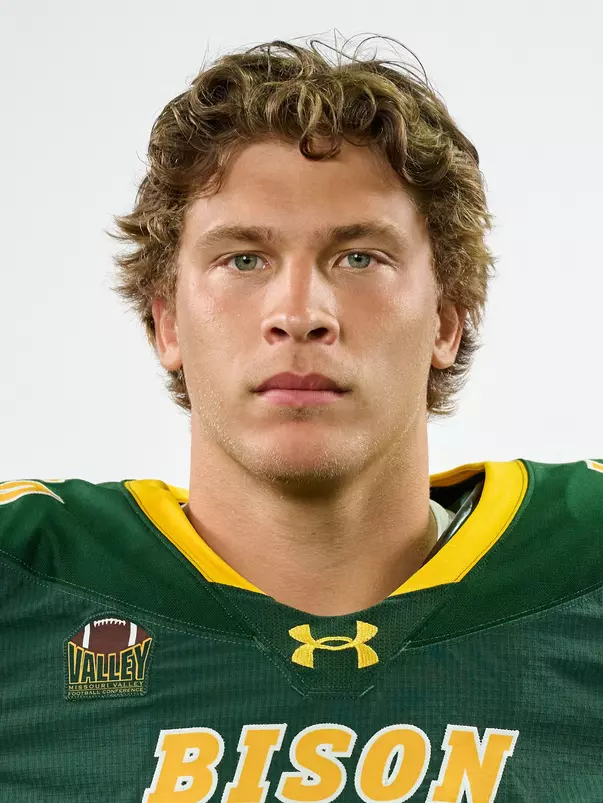 North Dakota State University football headshot taken August 8, 2025.