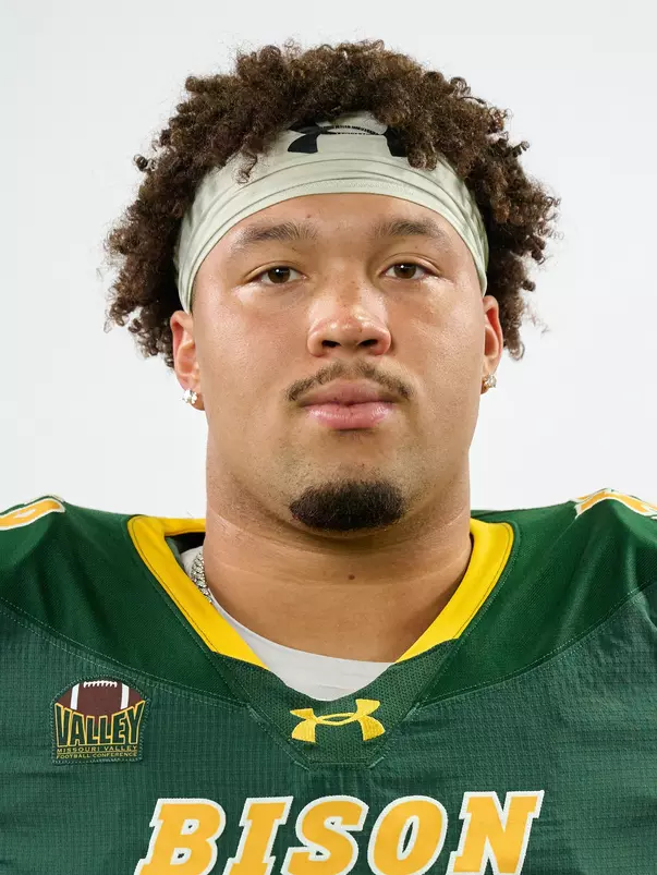 North Dakota State University football headshot taken August 8, 2025.