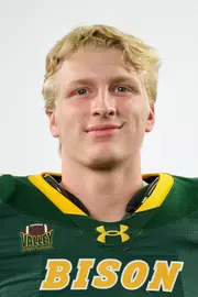 North Dakota State University football headshot taken August 8, 2025.
