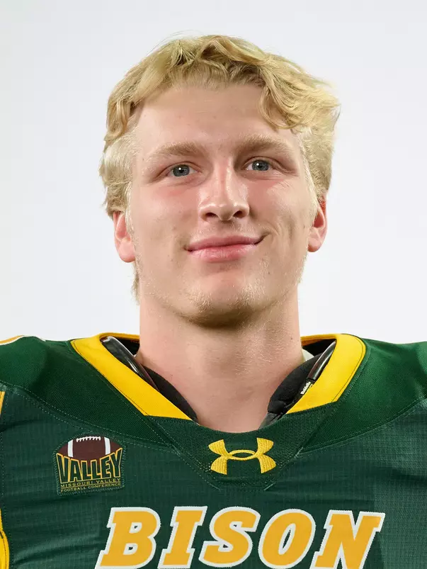 North Dakota State University football headshot taken August 8, 2025.