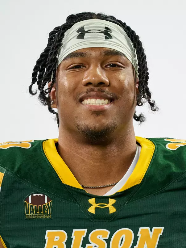 North Dakota State University football headshot taken August 8, 2025.