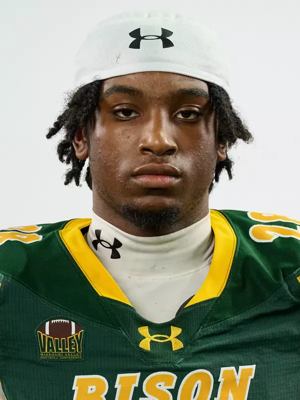North Dakota State University football headshot taken August 8, 2025.