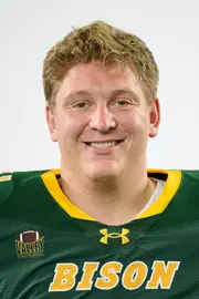 North Dakota State University football headshot taken August 8, 2025.