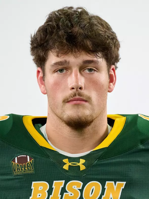 North Dakota State University football headshot taken August 8, 2025.