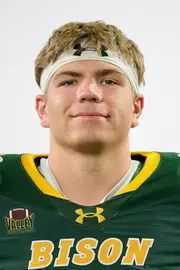 North Dakota State University football headshot taken August 8, 2025.