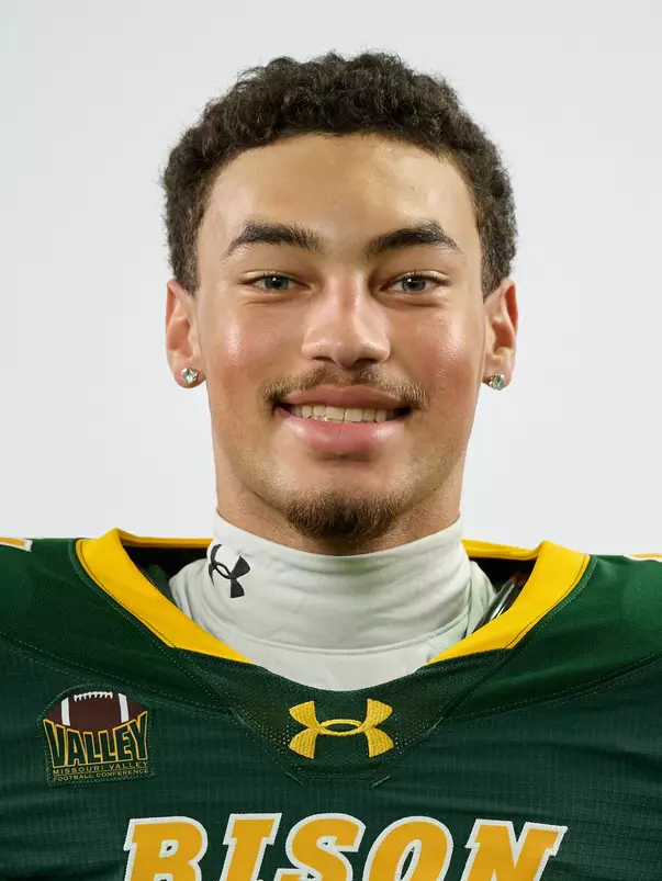 North Dakota State University football headshot taken August 8, 2025.