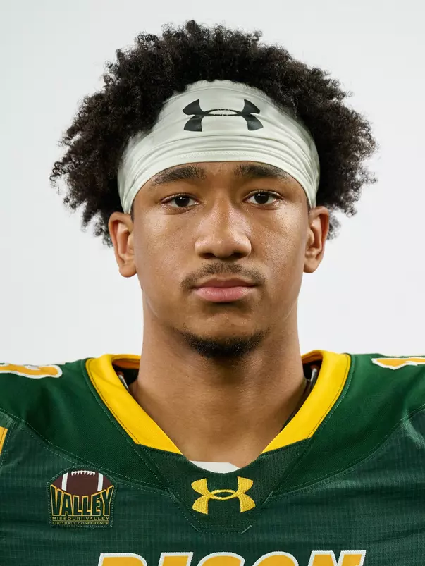 North Dakota State University football headshot taken August 8, 2025.