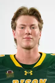 North Dakota State University football headshot taken August 8, 2025.