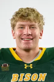 North Dakota State University football headshot taken August 8, 2025.