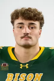 North Dakota State University football headshot taken August 8, 2025.